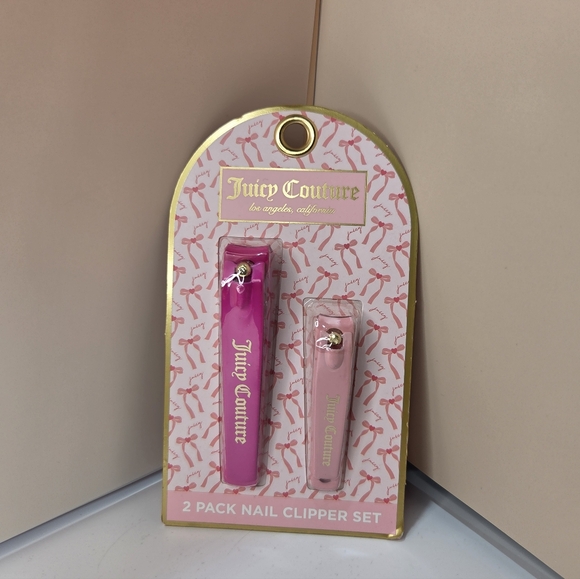 Juicy Couture Other - 💕🔹️Juicy Couture 🔹️Pink Nail Clipper Set Of 2